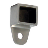 Nano DELUXE - Wall Plate - SATIN, Suits 30 x 21mm Handrail